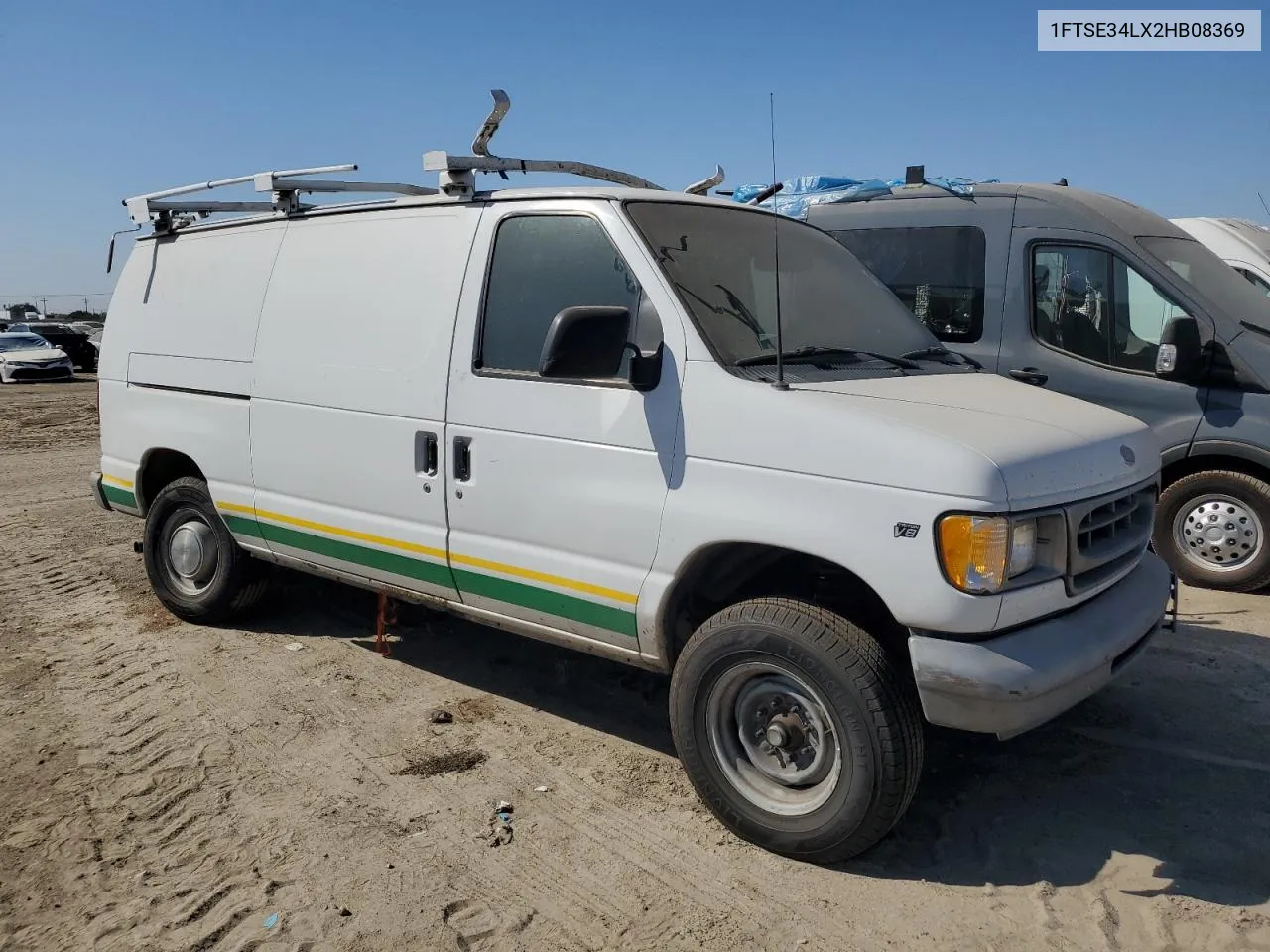 2002 Ford Econoline E350 Super Duty Van VIN: 1FTSE34LX2HB08369 Lot: 71745814