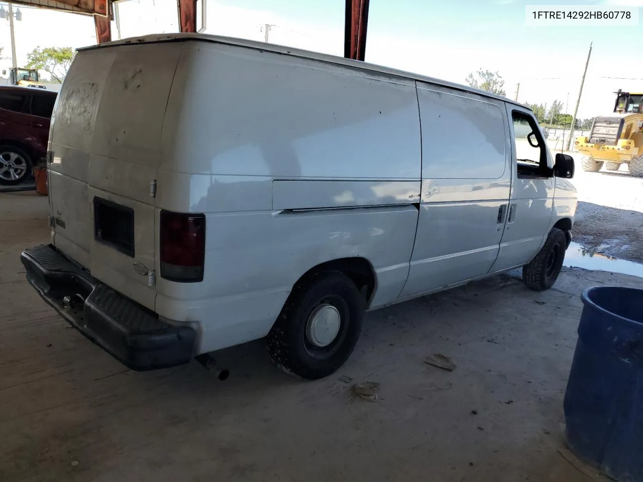 2002 Ford Econoline E150 Van VIN: 1FTRE14292HB60778 Lot: 74345234