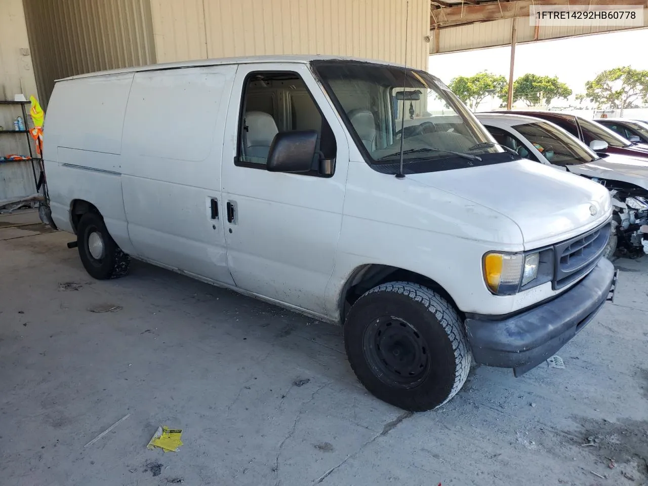 2002 Ford Econoline E150 Van VIN: 1FTRE14292HB60778 Lot: 74345234