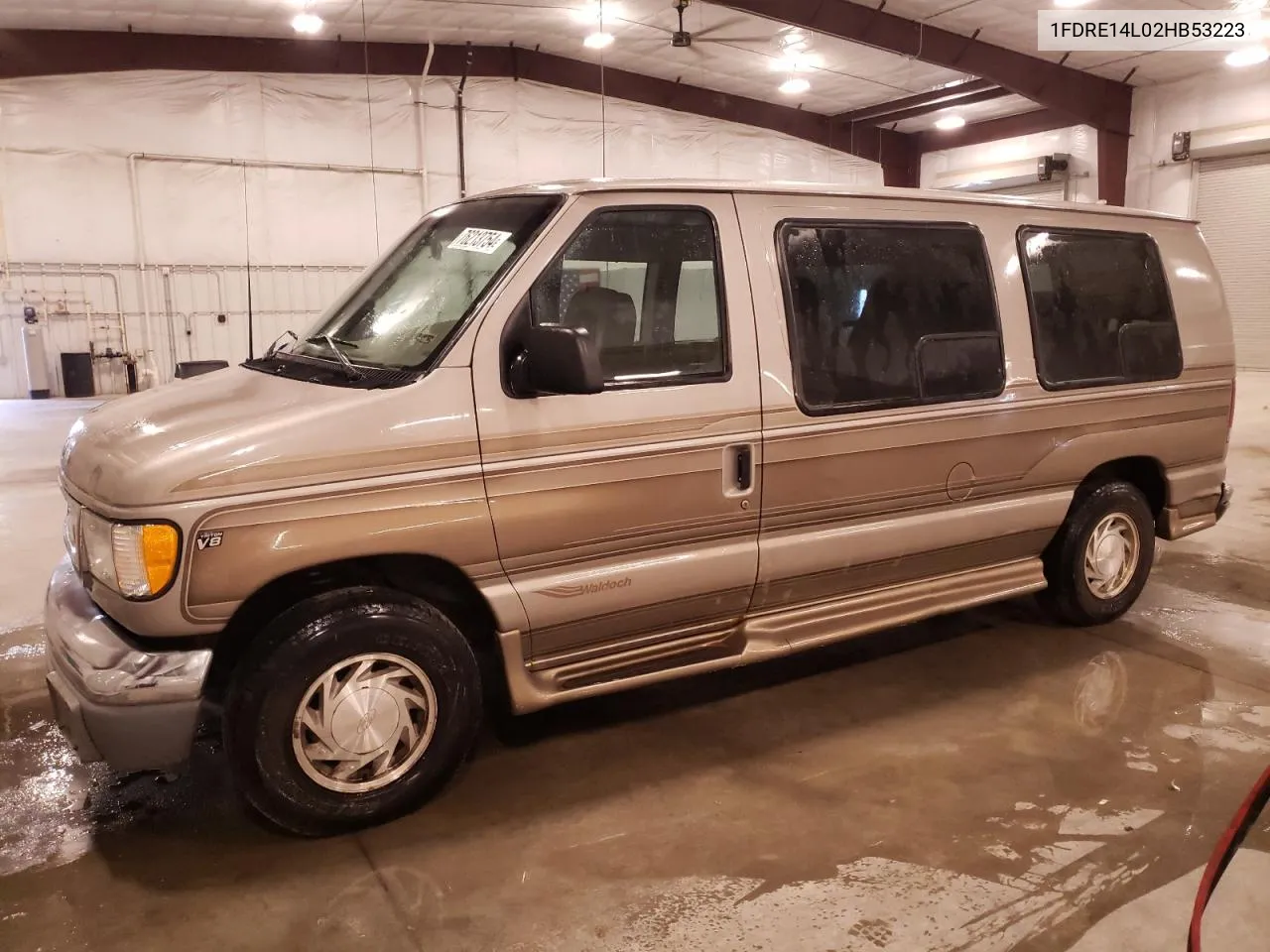 2002 Ford Econoline E150 Van VIN: 1FDRE14L02HB53223 Lot: 76213754