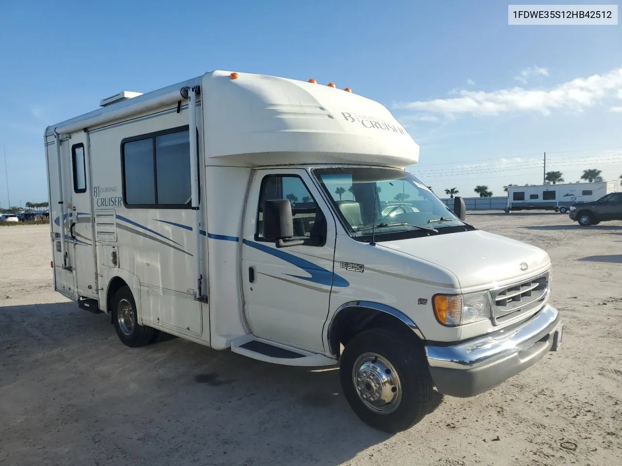 2002 Ford Econoline E350 Super Duty Cutaway Van VIN: 1FDWE35S12HB42512 Lot: 78005354