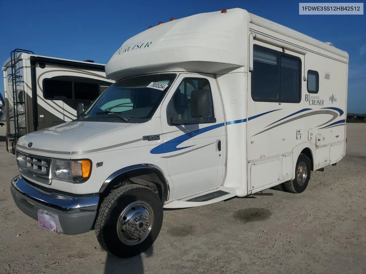 2002 Ford Econoline E350 Super Duty Cutaway Van VIN: 1FDWE35S12HB42512 Lot: 78005354