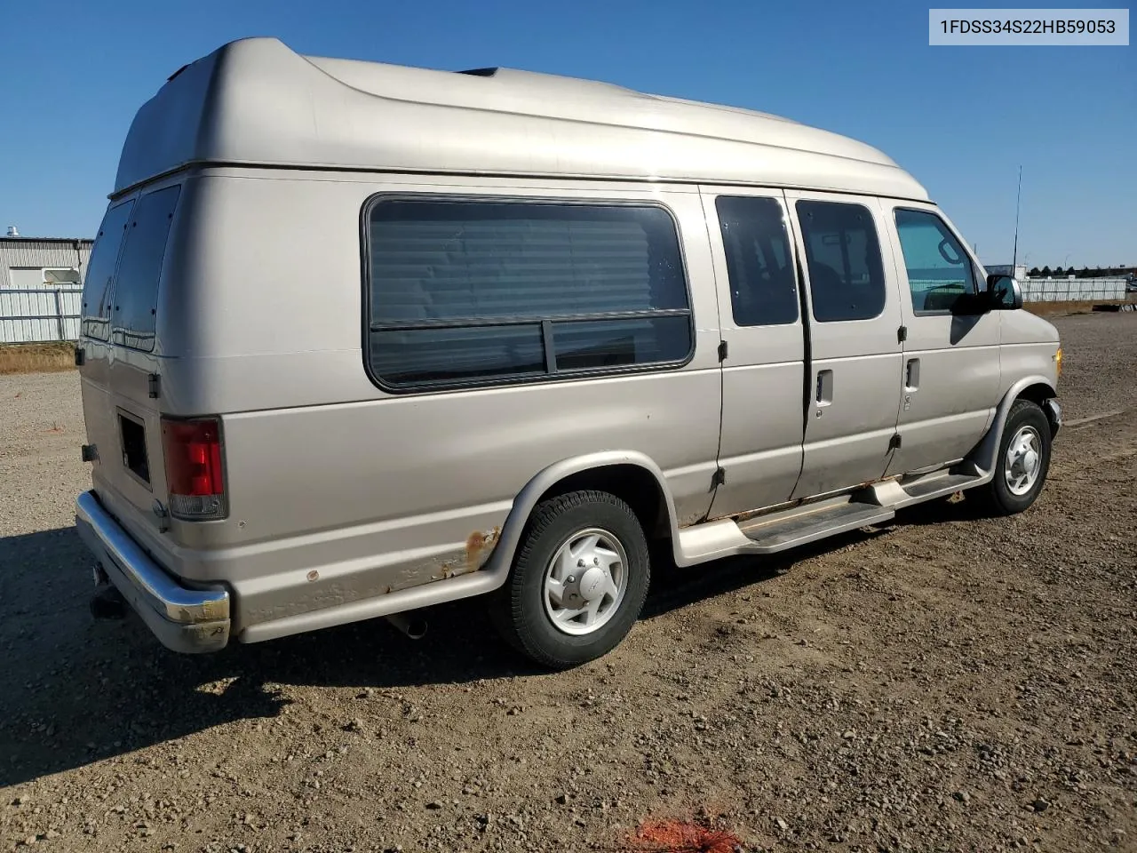 2002 Ford Econoline E350 Super Duty Van VIN: 1FDSS34S22HB59053 Lot: 78066524