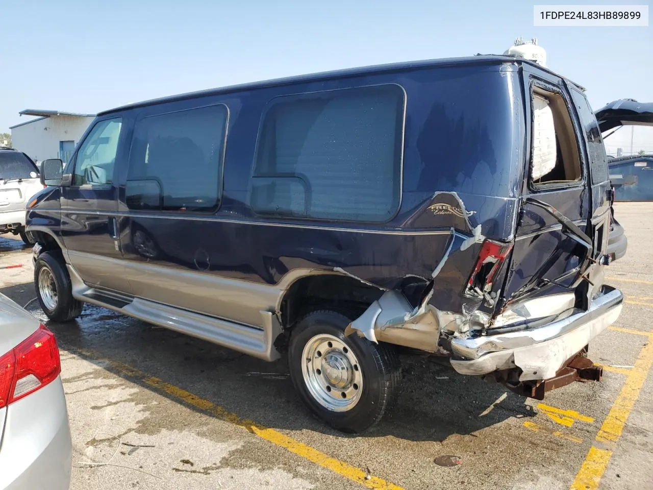 2003 Ford Econoline E250 Van VIN: 1FDPE24L83HB89899 Lot: 46789434