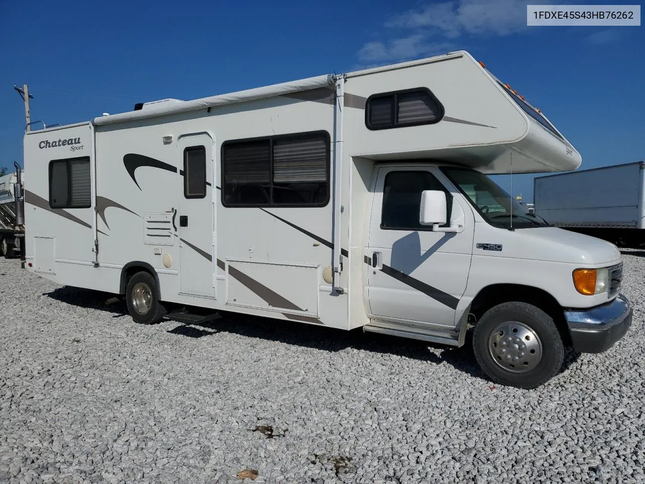 2003 Ford Econoline E450 Super Duty Cutaway Van VIN: 1FDXE45S43HB76262 Lot: 57615324