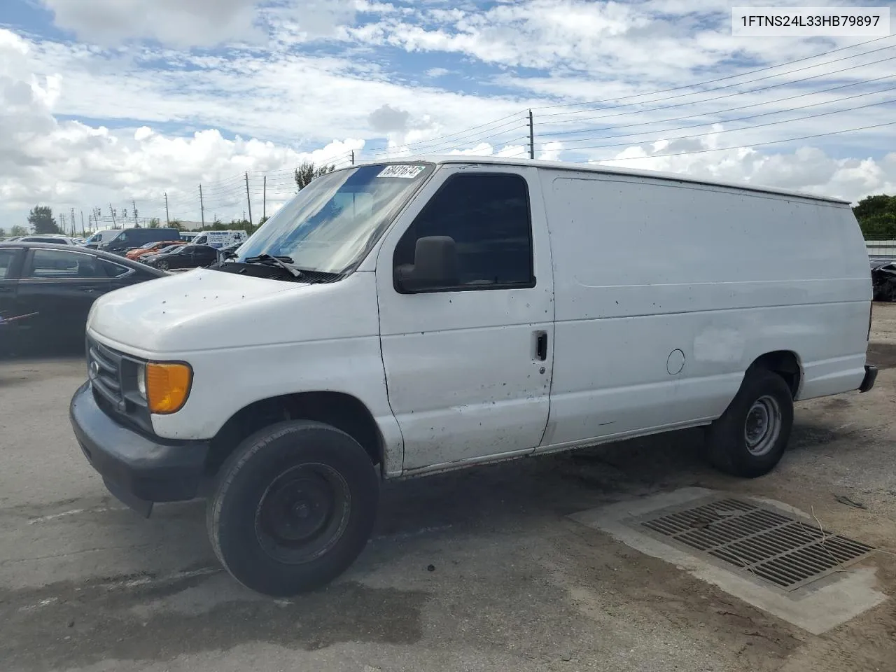 2003 Ford Econoline E250 Van VIN: 1FTNS24L33HB79897 Lot: 68431674