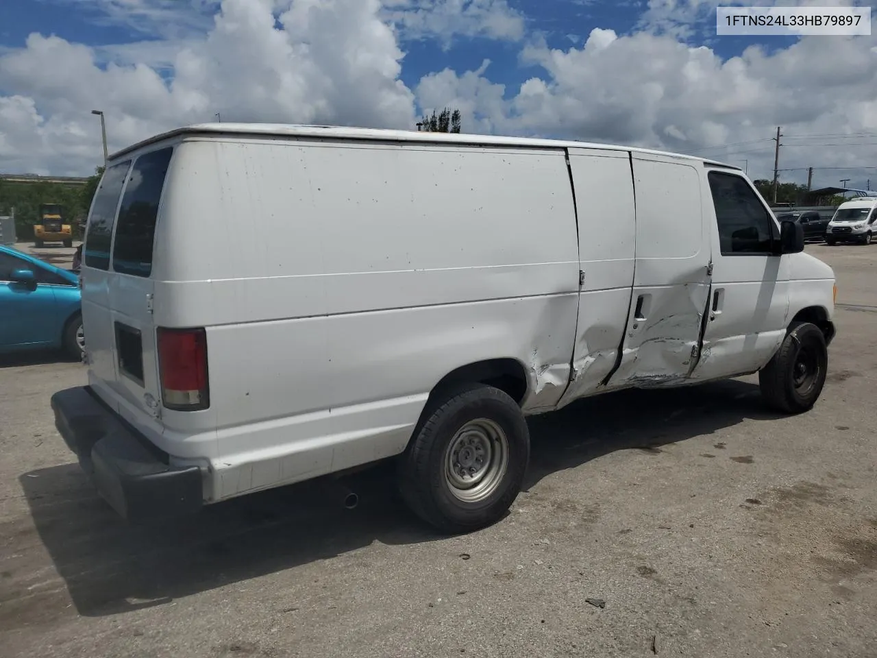 2003 Ford Econoline E250 Van VIN: 1FTNS24L33HB79897 Lot: 68431674