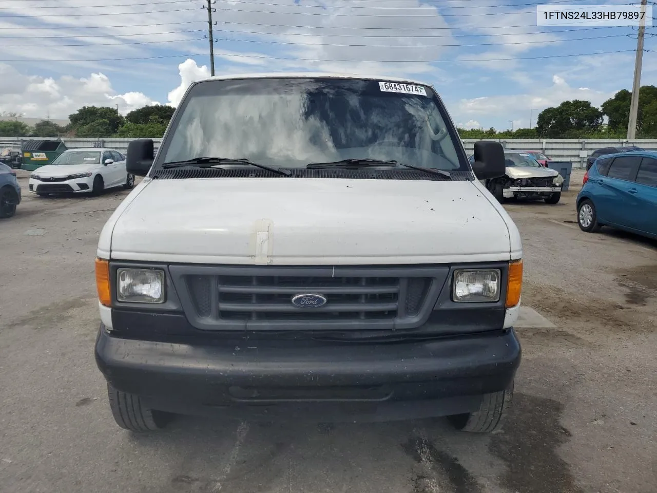 2003 Ford Econoline E250 Van VIN: 1FTNS24L33HB79897 Lot: 68431674