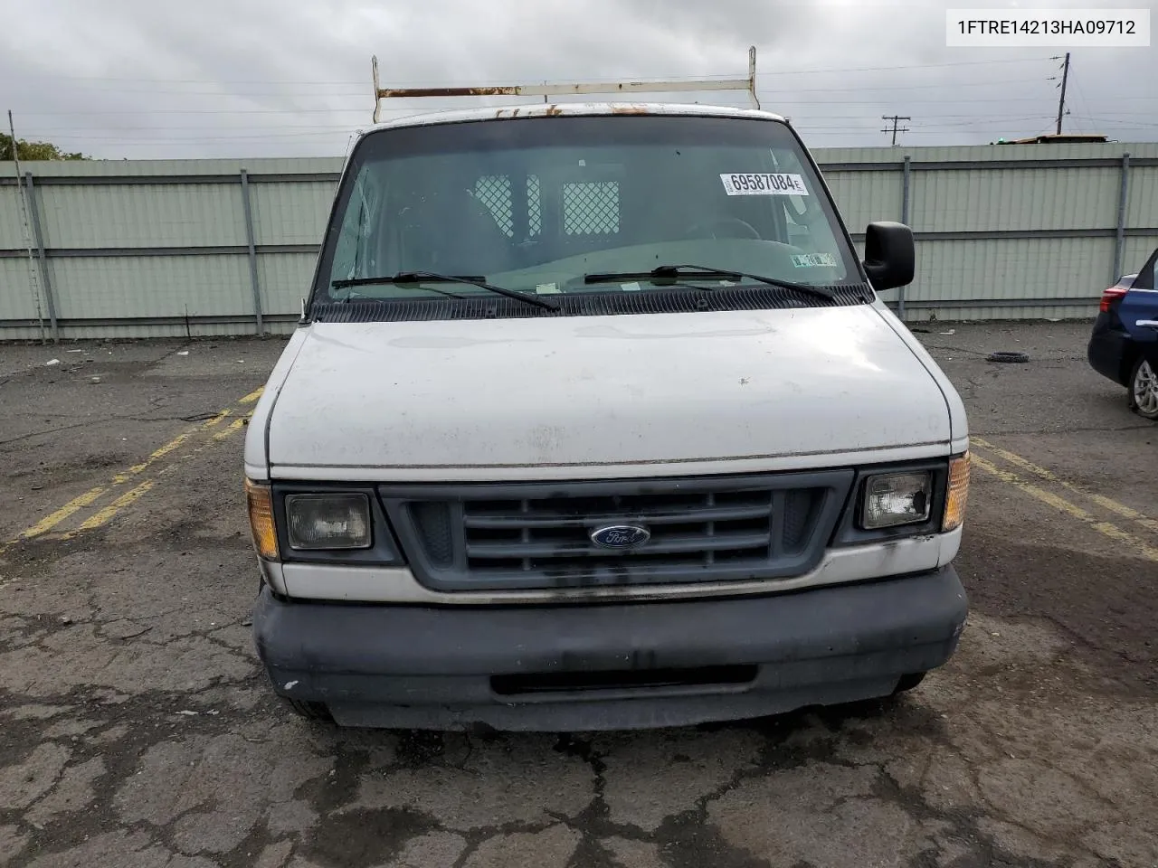 2003 Ford Econoline E150 Van VIN: 1FTRE14213HA09712 Lot: 69587084