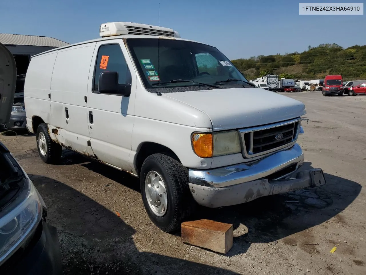 2003 Ford Econoline E250 Van VIN: 1FTNE242X3HA64910 Lot: 71197464