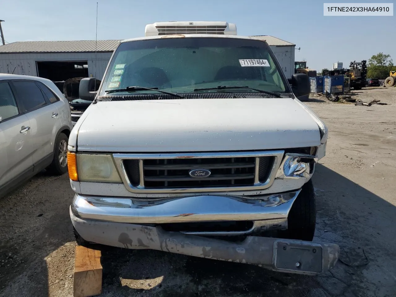 2003 Ford Econoline E250 Van VIN: 1FTNE242X3HA64910 Lot: 71197464