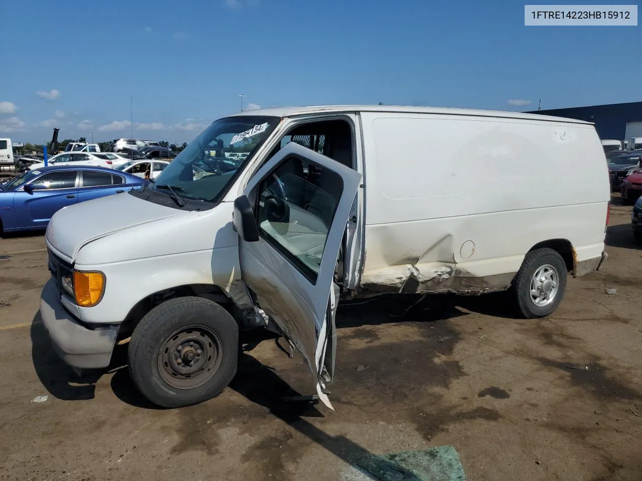 2003 Ford Econoline E150 Van VIN: 1FTRE14223HB15912 Lot: 71965754