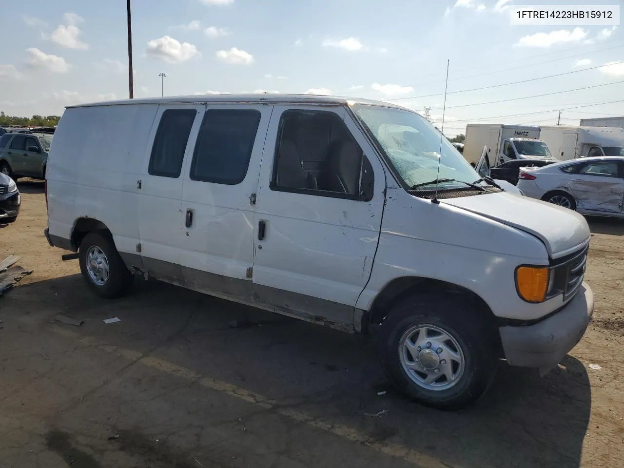 2003 Ford Econoline E150 Van VIN: 1FTRE14223HB15912 Lot: 71965754