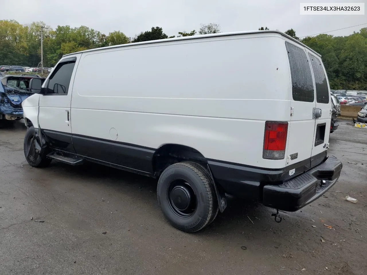 2003 Ford Econoline E350 Super Duty Van VIN: 1FTSE34LX3HA32623 Lot: 72959054