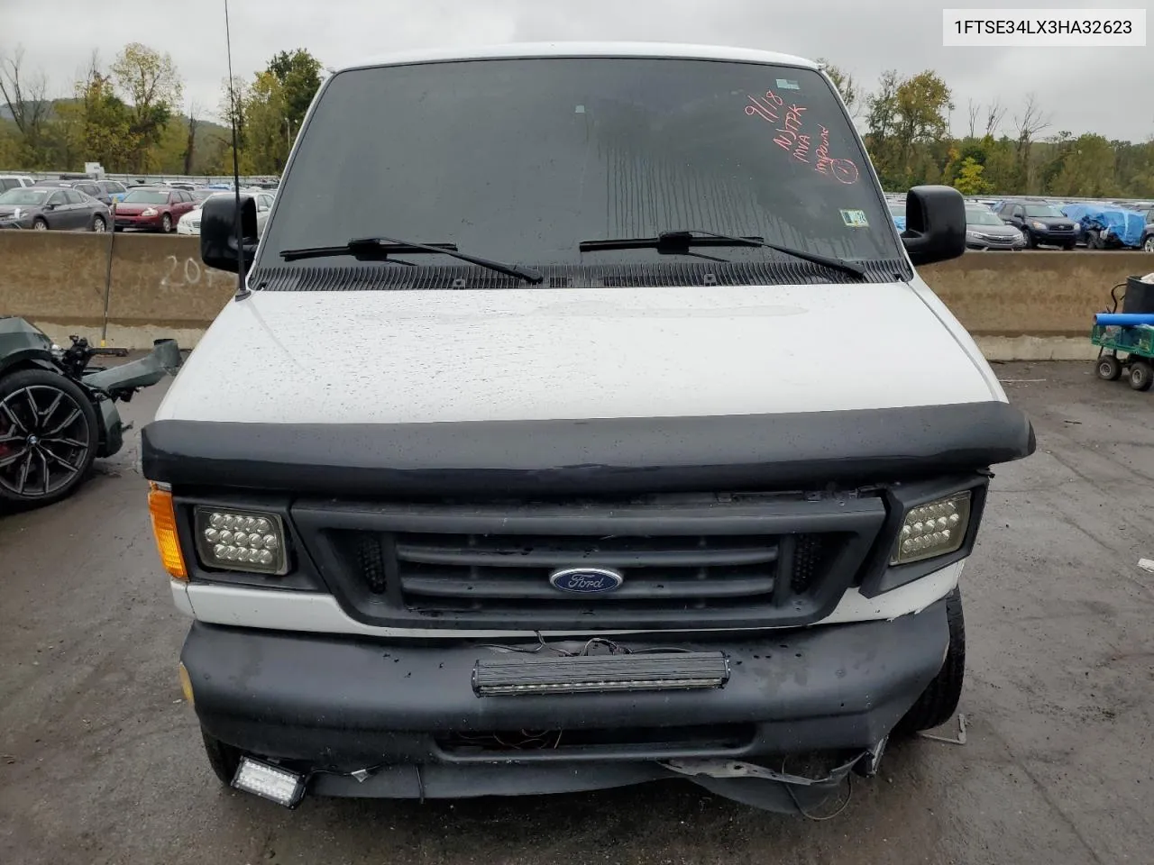 2003 Ford Econoline E350 Super Duty Van VIN: 1FTSE34LX3HA32623 Lot: 72959054