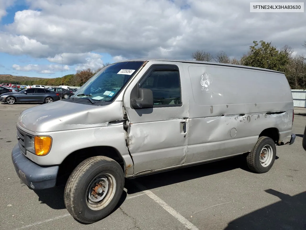 2003 Ford Econoline E250 Van VIN: 1FTNE24LX3HA83630 Lot: 73209364