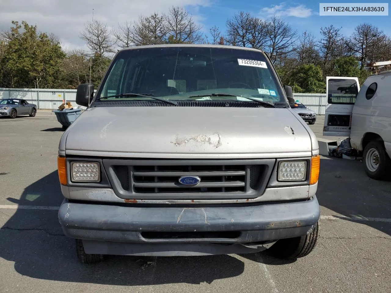 2003 Ford Econoline E250 Van VIN: 1FTNE24LX3HA83630 Lot: 73209364