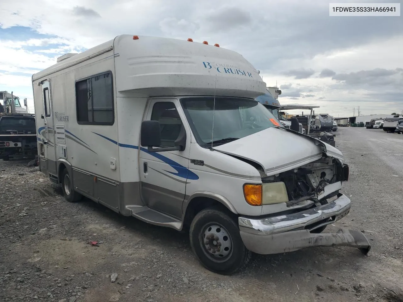 2003 Ford Econoline E350 Super Duty Cutaway Van VIN: 1FDWE35S33HA66941 Lot: 73303104