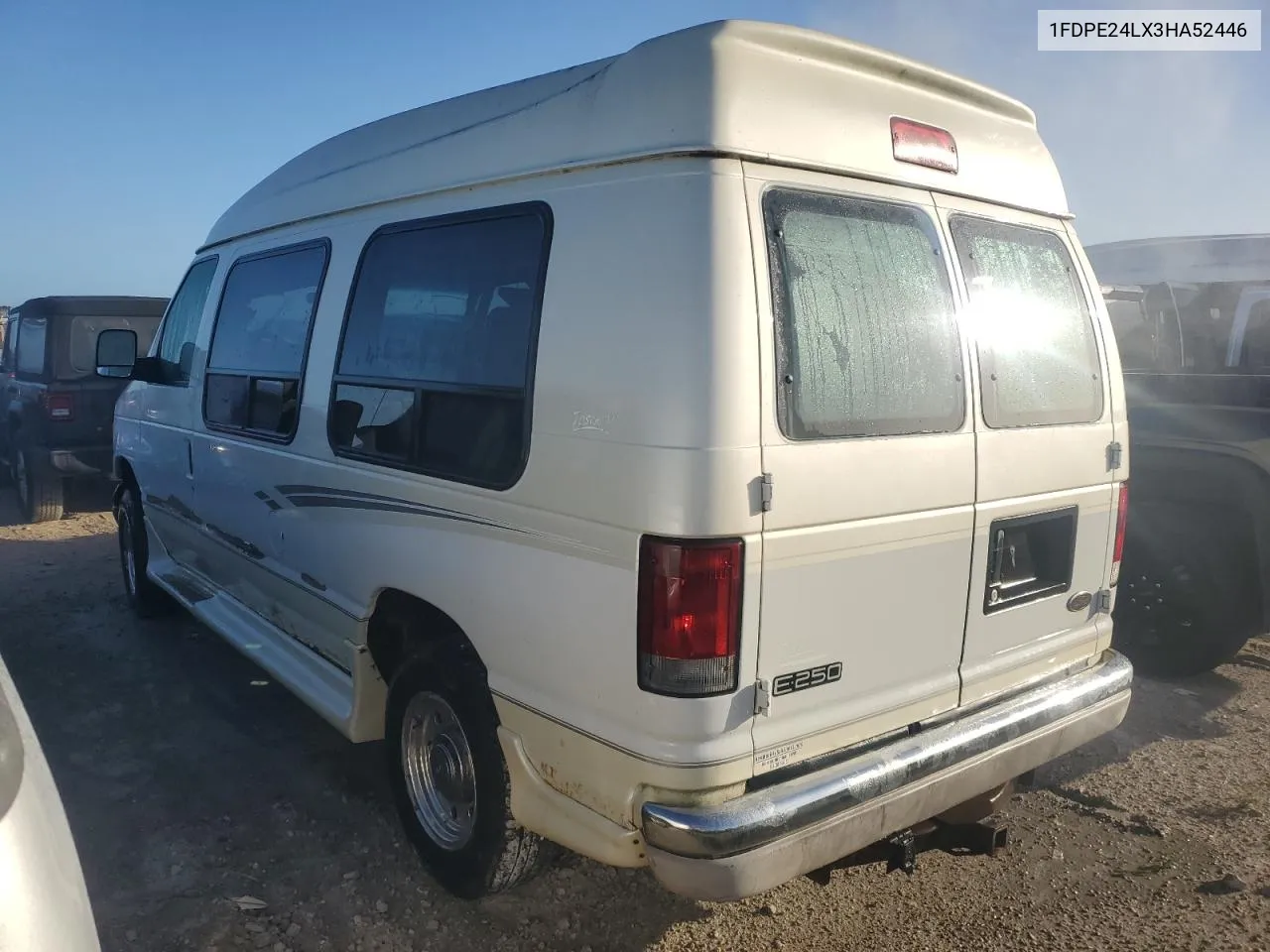 2003 Ford Econoline E250 Van VIN: 1FDPE24LX3HA52446 Lot: 77249664