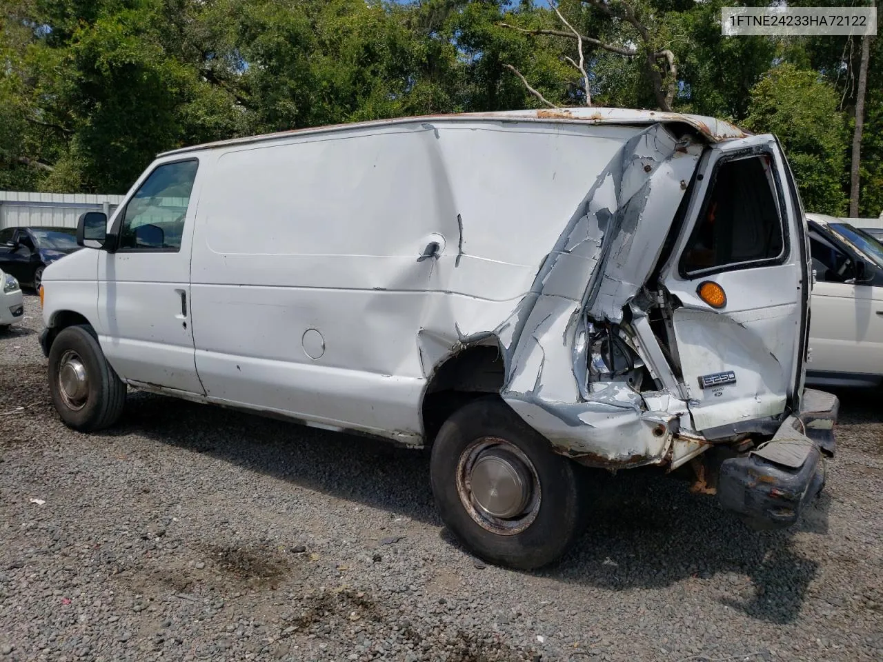 2003 Ford Econoline E250 Van VIN: 1FTNE24233HA72122 Lot: 77866184