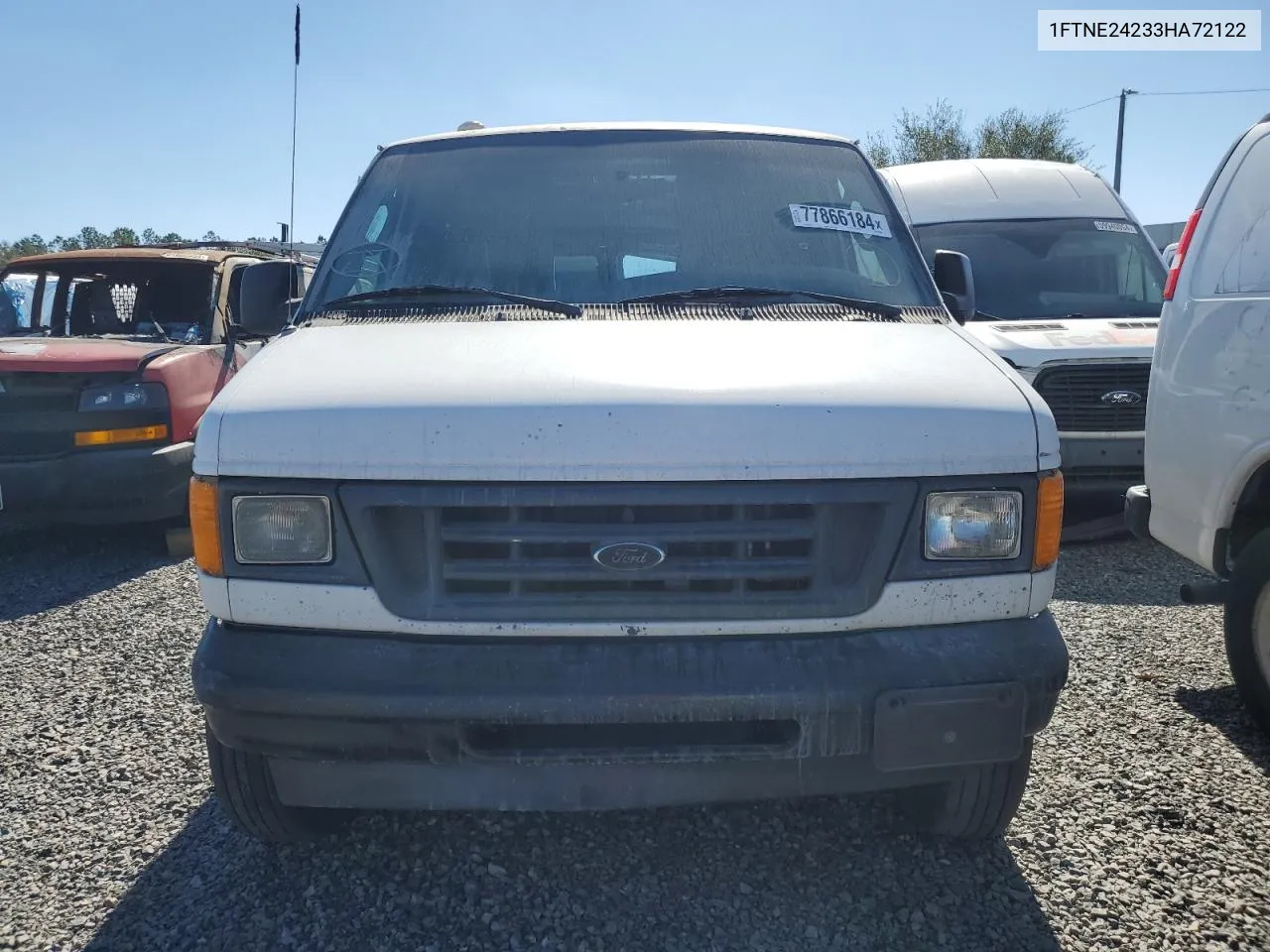 2003 Ford Econoline E250 Van VIN: 1FTNE24233HA72122 Lot: 77866184