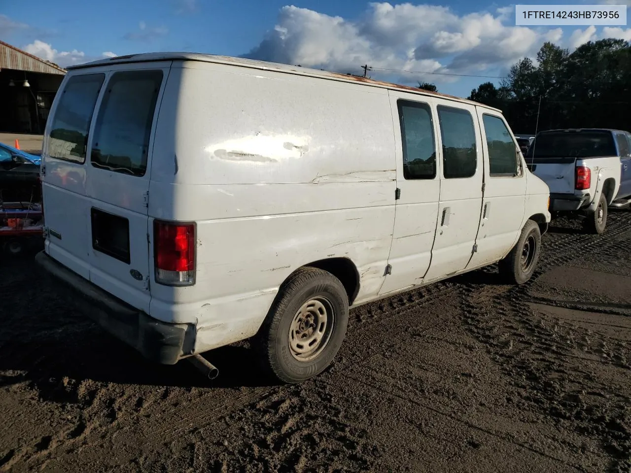 2003 Ford Econoline E150 Van VIN: 1FTRE14243HB73956 Lot: 79320544