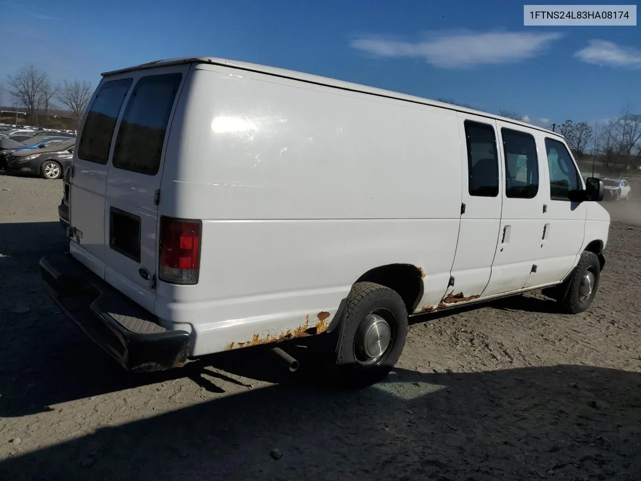 2003 Ford Econoline E250 Van VIN: 1FTNS24L83HA08174 Lot: 79616574