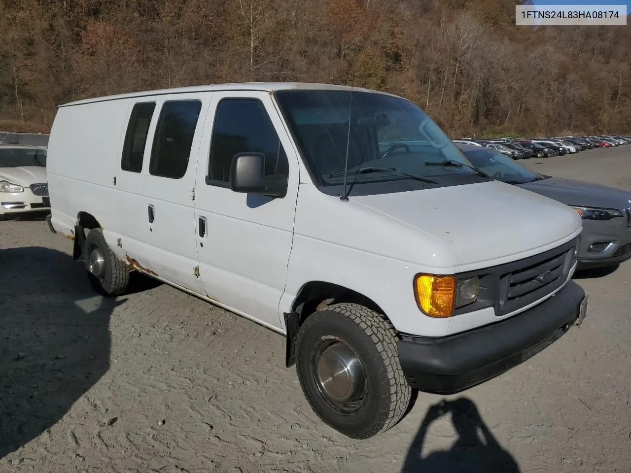 2003 Ford Econoline E250 Van VIN: 1FTNS24L83HA08174 Lot: 79616574