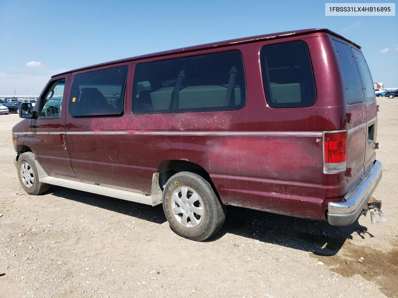 2004 Ford Econoline E350 Super Duty Wagon VIN: 1FBSS31LX4HB16895 Lot: 65115554