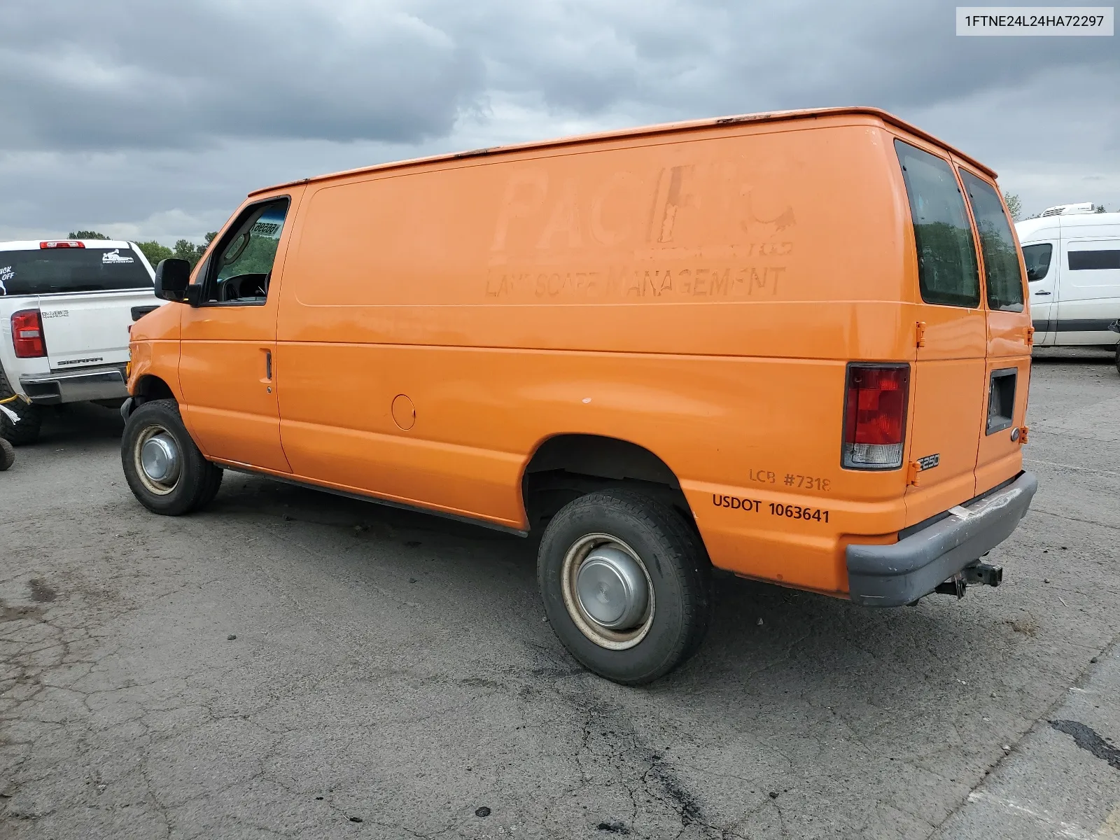 2004 Ford Econoline E250 Van VIN: 1FTNE24L24HA72297 Lot: 66596794