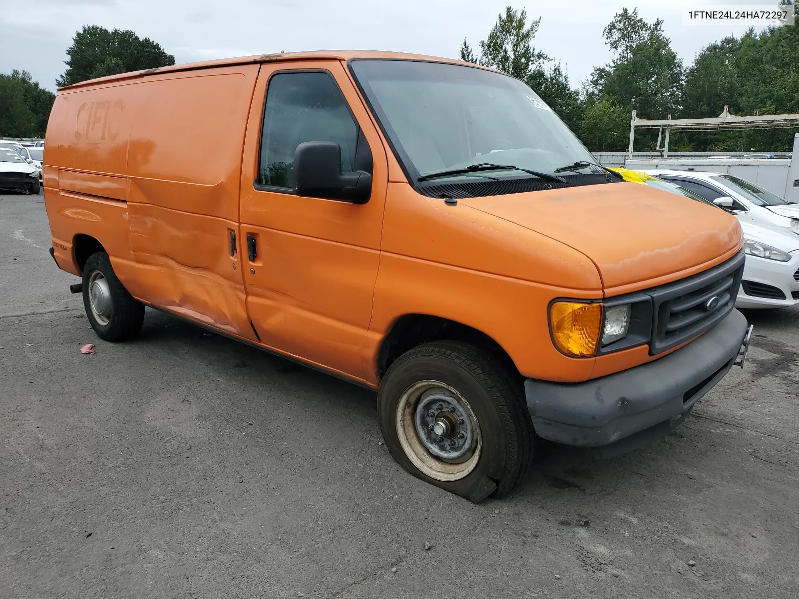 2004 Ford Econoline E250 Van VIN: 1FTNE24L24HA72297 Lot: 66596794