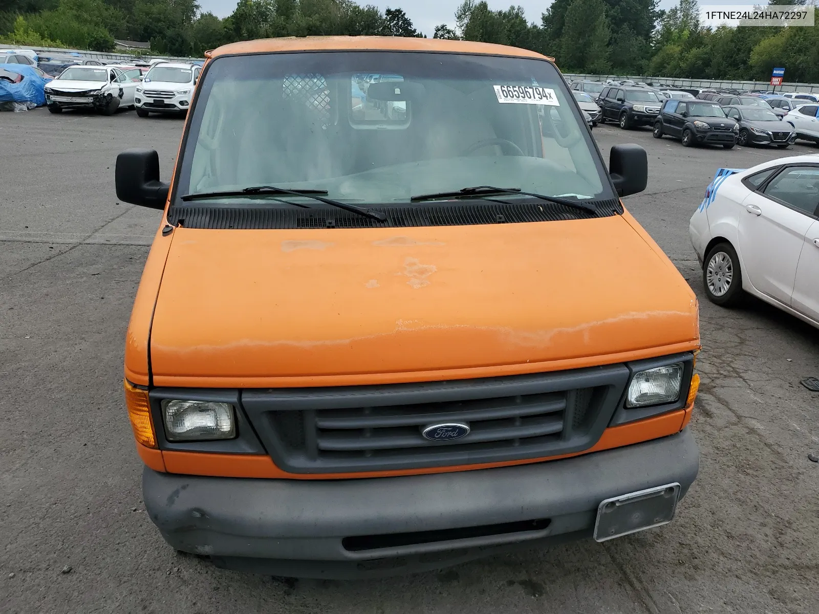 2004 Ford Econoline E250 Van VIN: 1FTNE24L24HA72297 Lot: 66596794