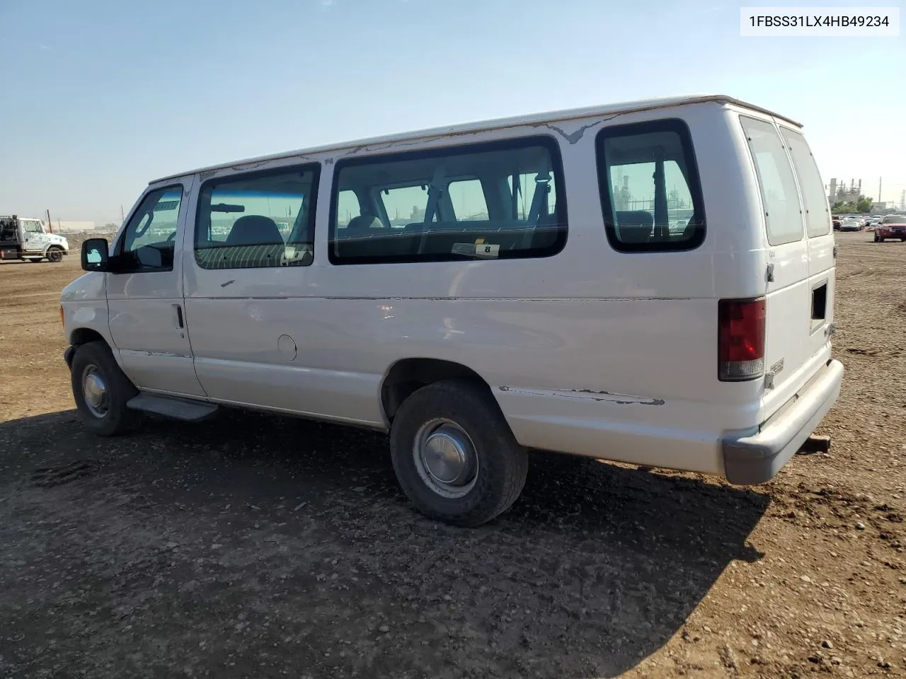 2004 Ford Econoline E350 Super Duty Wagon VIN: 1FBSS31LX4HB49234 Lot: 71131254