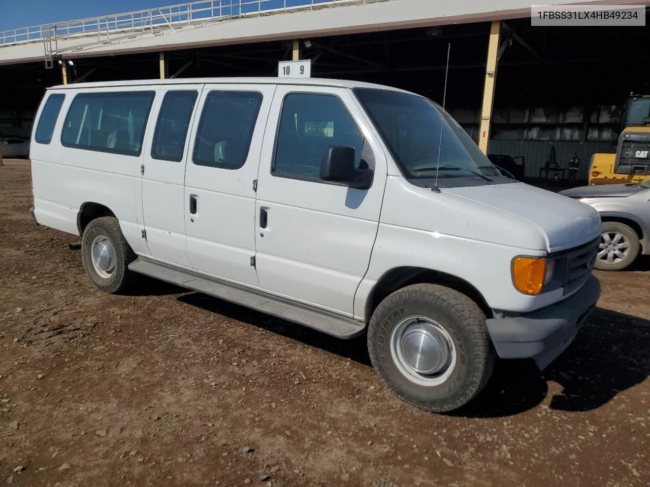 2004 Ford Econoline E350 Super Duty Wagon VIN: 1FBSS31LX4HB49234 Lot: 71131254