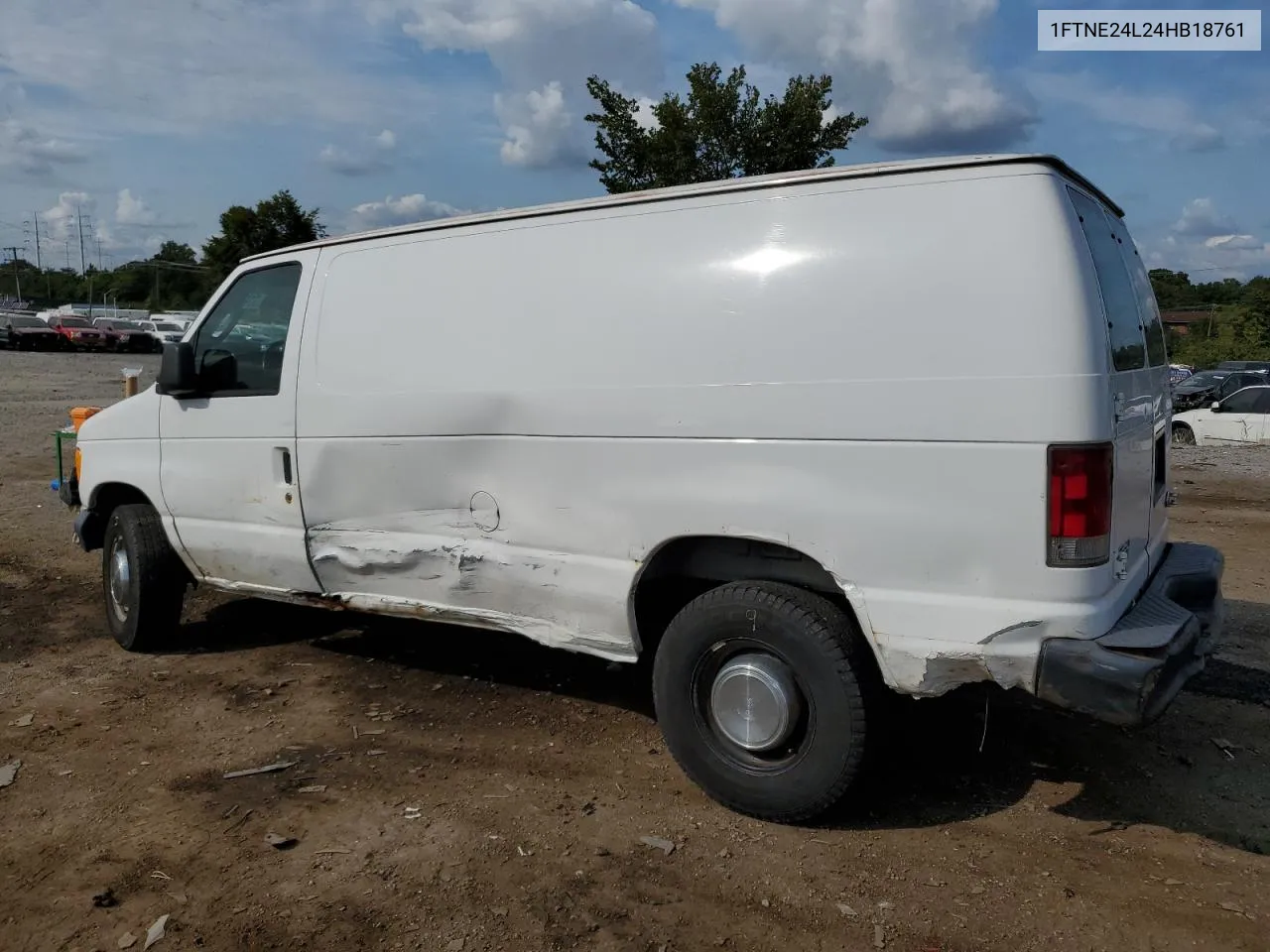 2004 Ford Econoline E250 Van VIN: 1FTNE24L24HB18761 Lot: 71423084