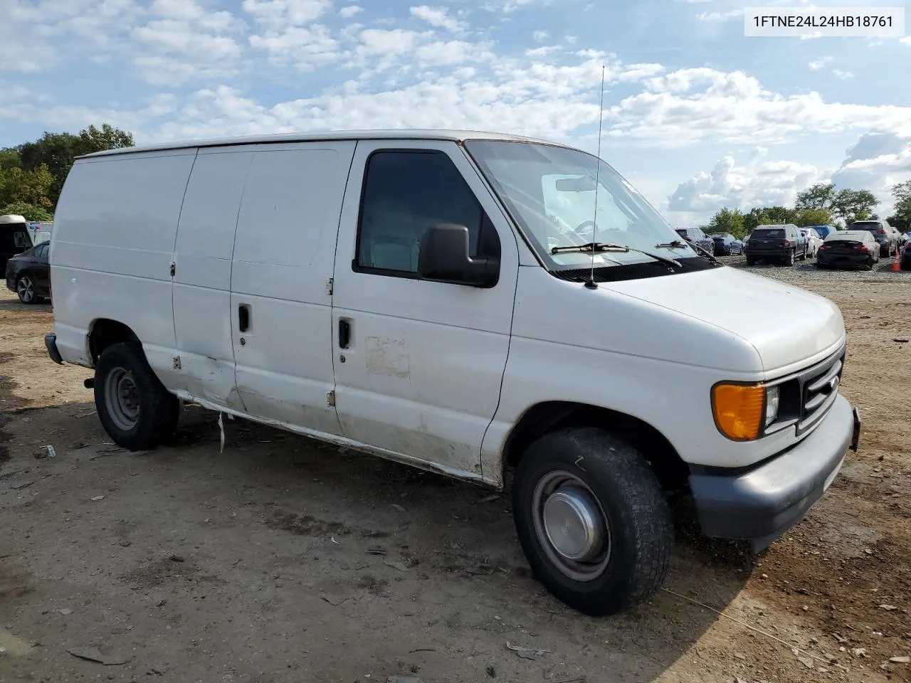 2004 Ford Econoline E250 Van VIN: 1FTNE24L24HB18761 Lot: 71423084