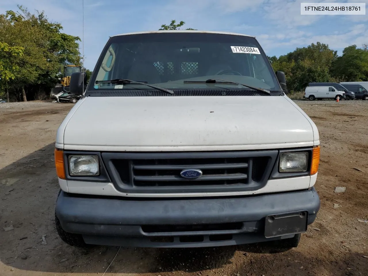 2004 Ford Econoline E250 Van VIN: 1FTNE24L24HB18761 Lot: 71423084