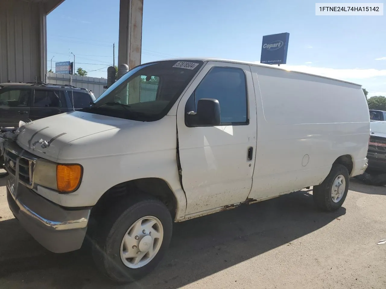 2004 Ford Econoline E250 Van VIN: 1FTNE24L74HA15142 Lot: 71520924