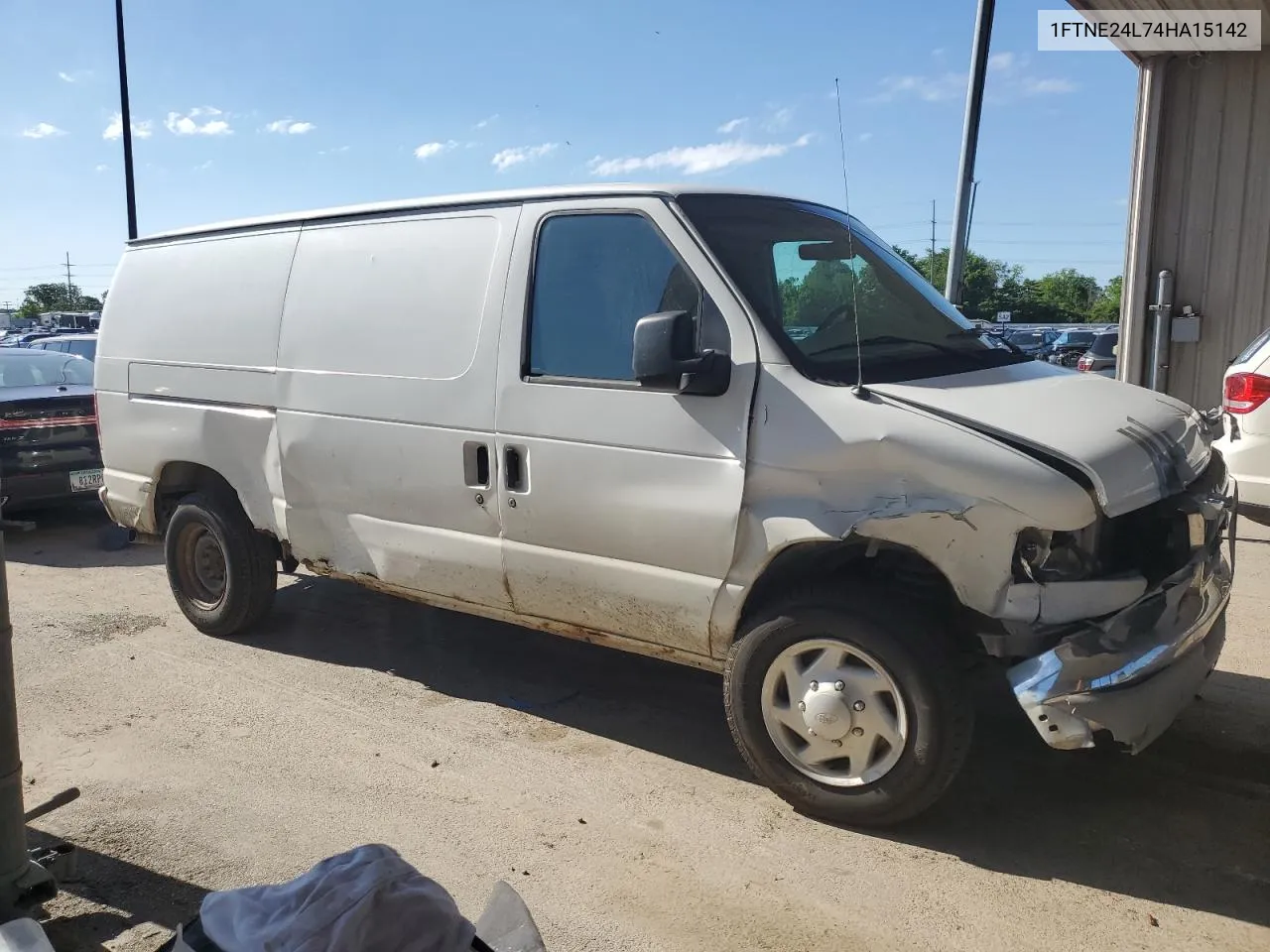 2004 Ford Econoline E250 Van VIN: 1FTNE24L74HA15142 Lot: 71520924