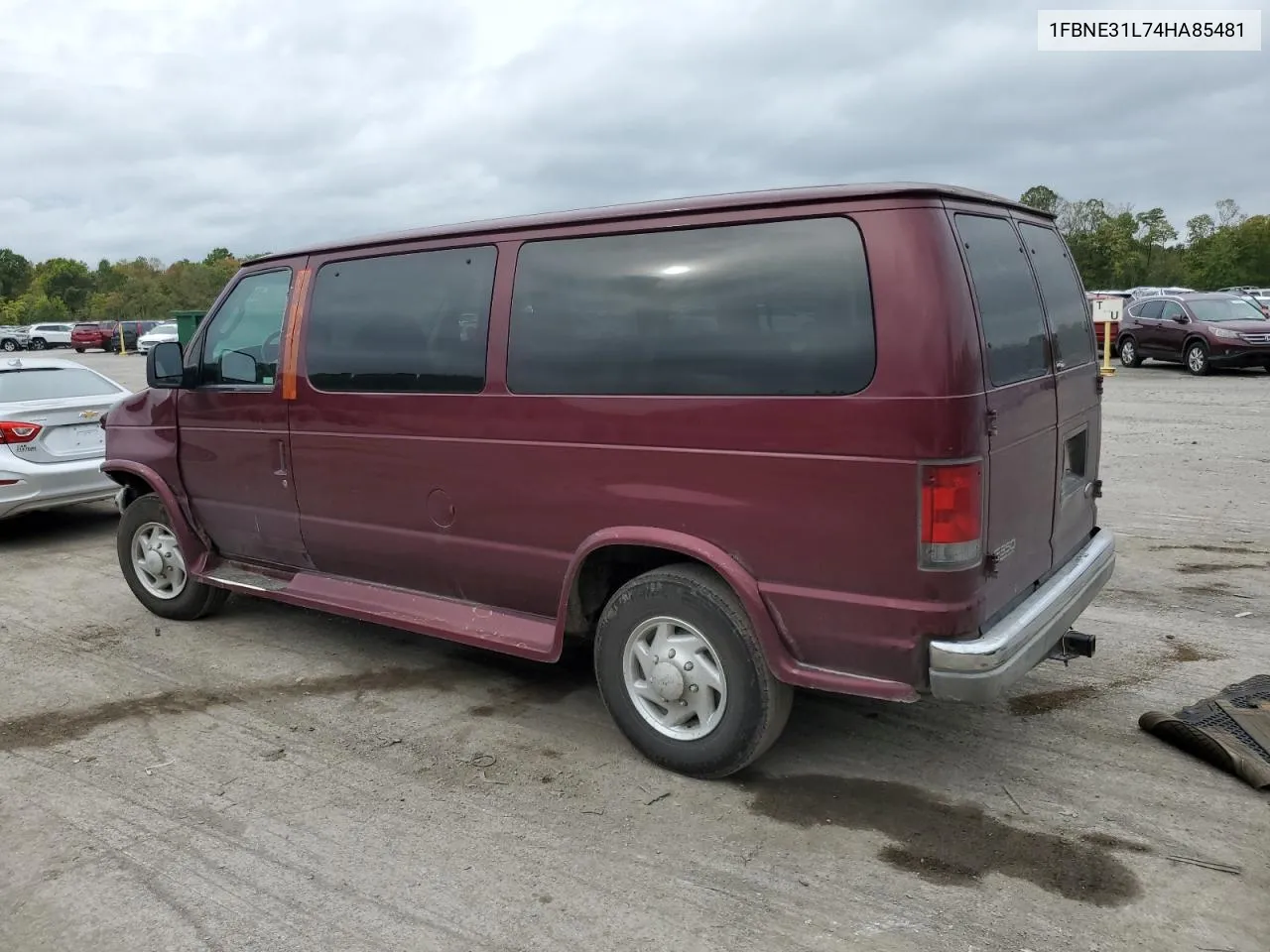 2004 Ford Econoline E350 Super Duty Wagon VIN: 1FBNE31L74HA85481 Lot: 73530394