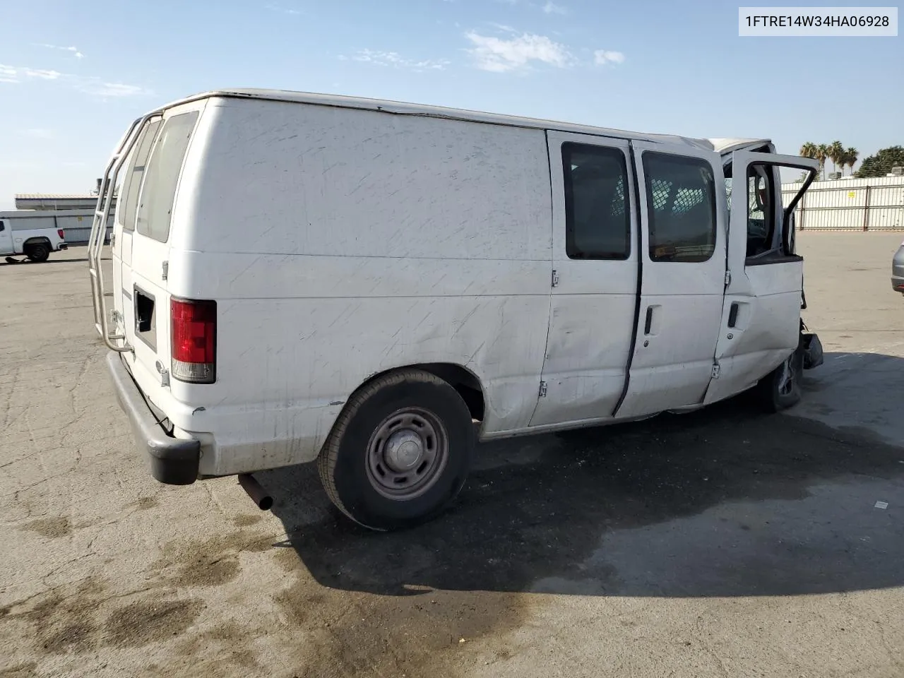 2004 Ford Econoline E150 Van VIN: 1FTRE14W34HA06928 Lot: 74355084