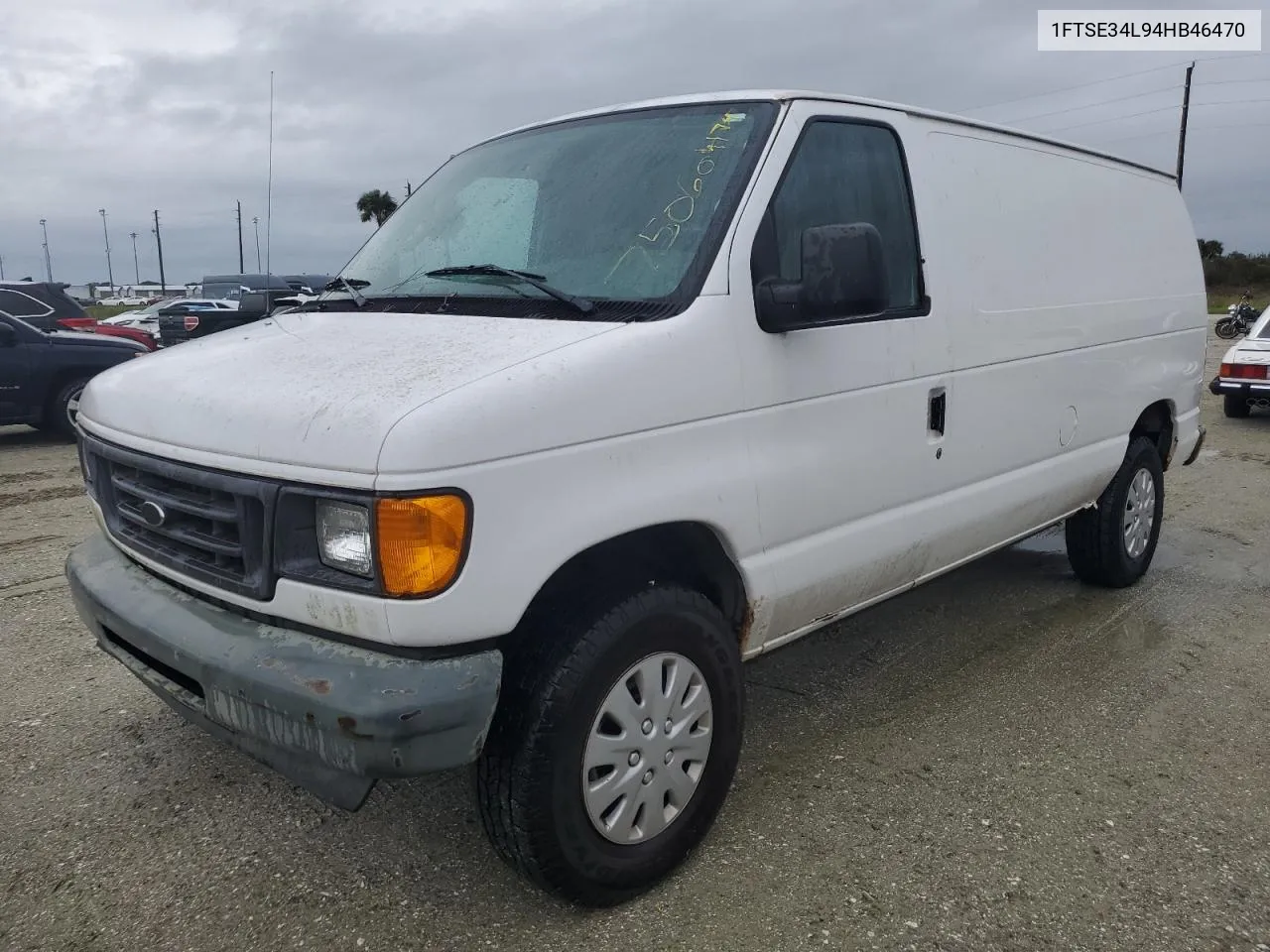 2004 Ford Econoline E350 Super Duty Van VIN: 1FTSE34L94HB46470 Lot: 75060474