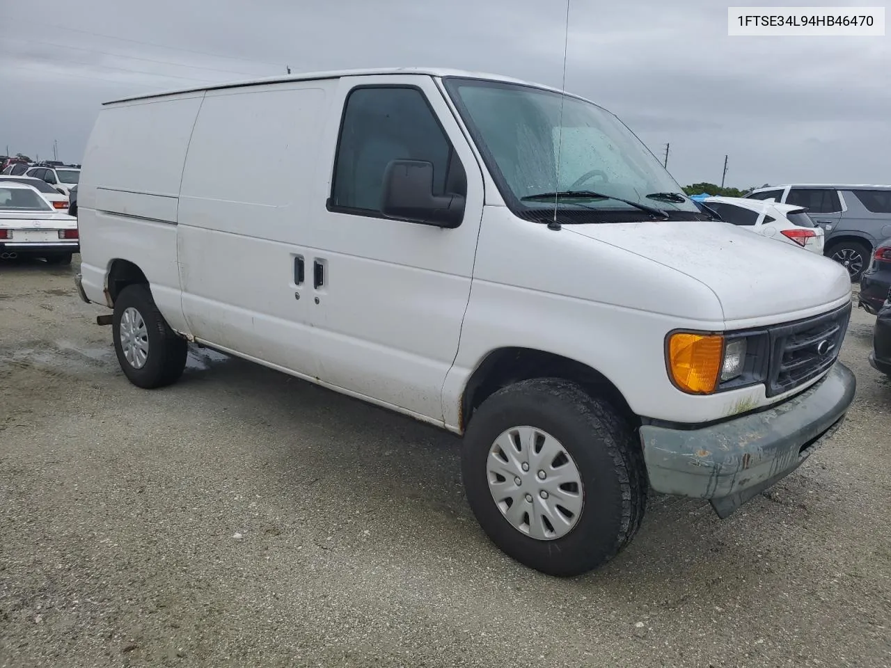 2004 Ford Econoline E350 Super Duty Van VIN: 1FTSE34L94HB46470 Lot: 75060474