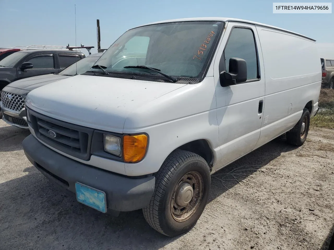 2004 Ford Econoline E150 Van VIN: 1FTRE14W94HA79656 Lot: 75132854