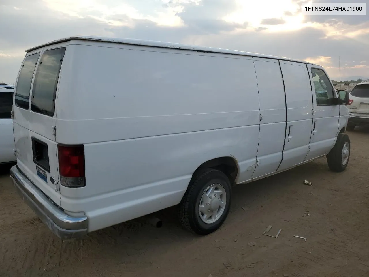 2004 Ford Econoline E250 Van VIN: 1FTNS24L74HA01900 Lot: 75537544