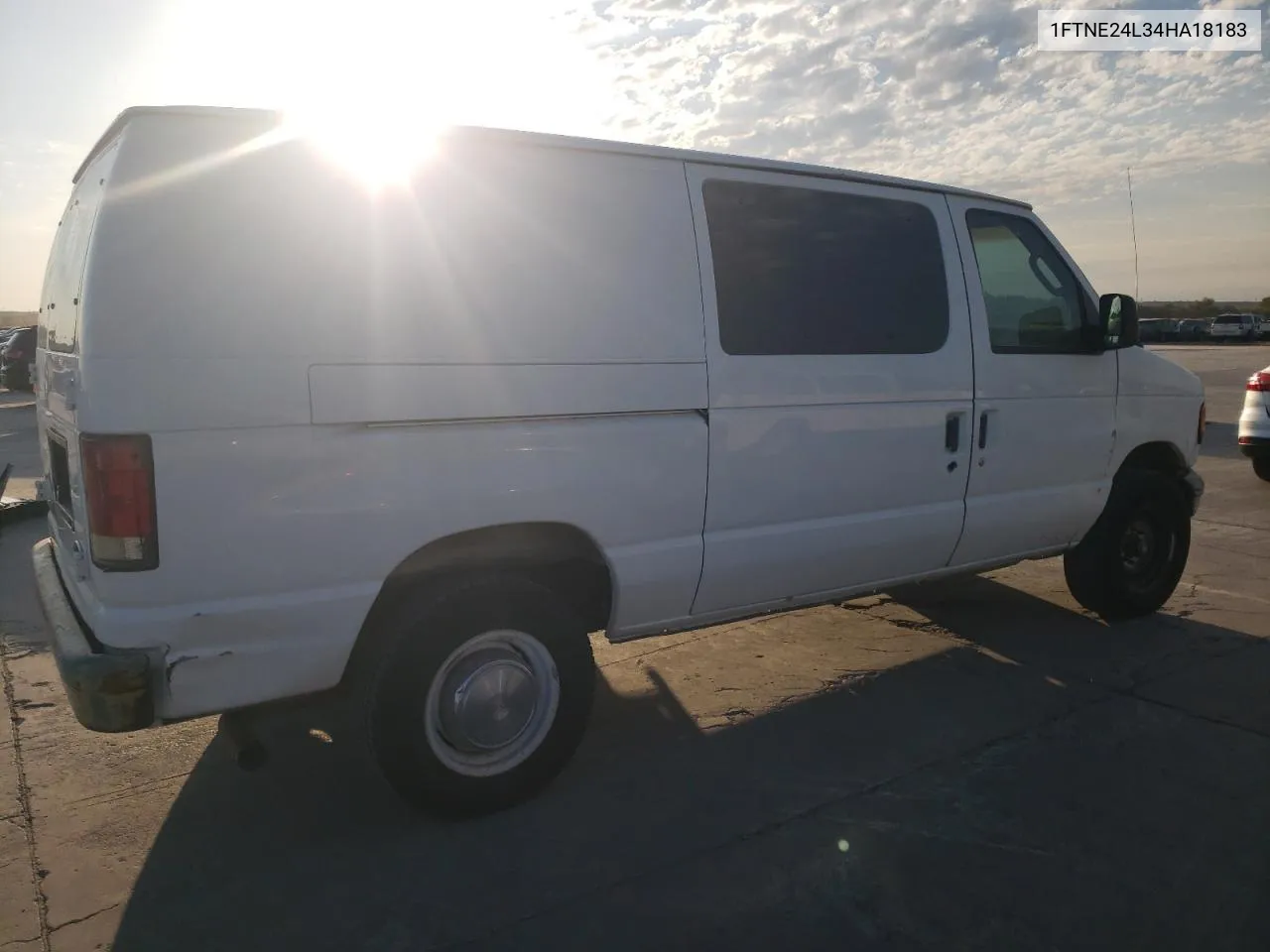 2004 Ford Econoline E250 Van VIN: 1FTNE24L34HA18183 Lot: 76069174