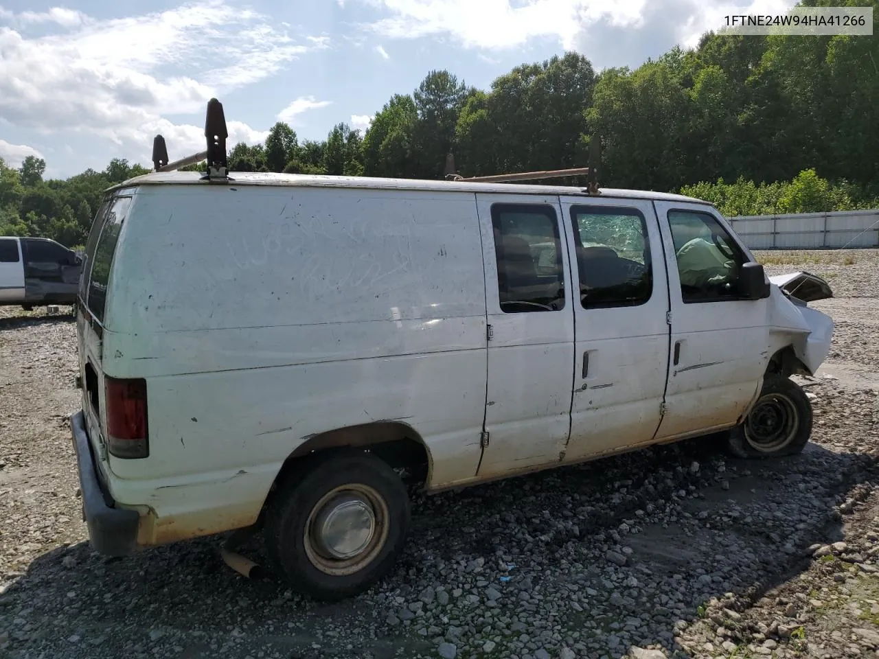 2004 Ford Econoline E250 Van VIN: 1FTNE24W94HA41266 Lot: 76888334