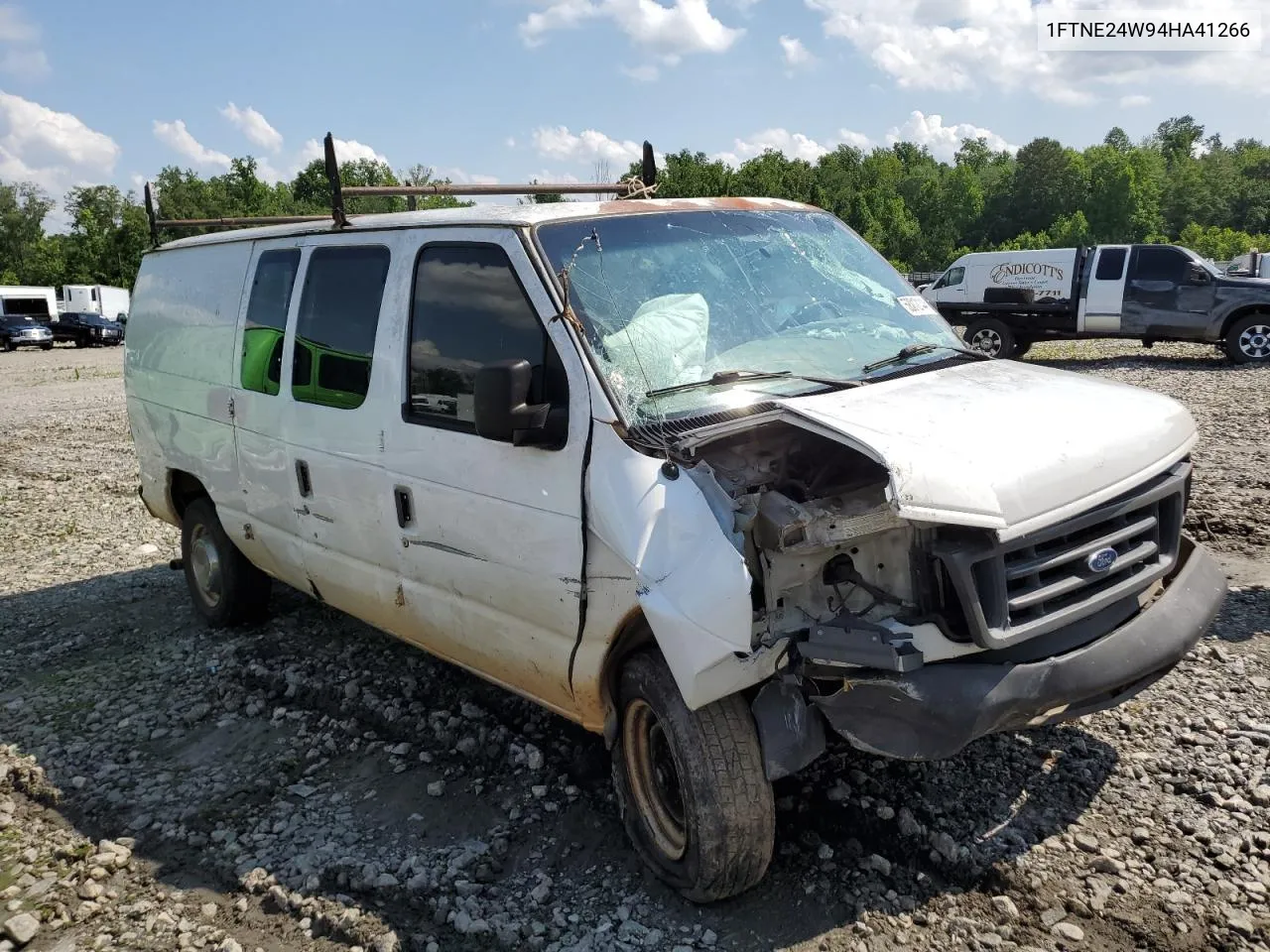 2004 Ford Econoline E250 Van VIN: 1FTNE24W94HA41266 Lot: 76888334