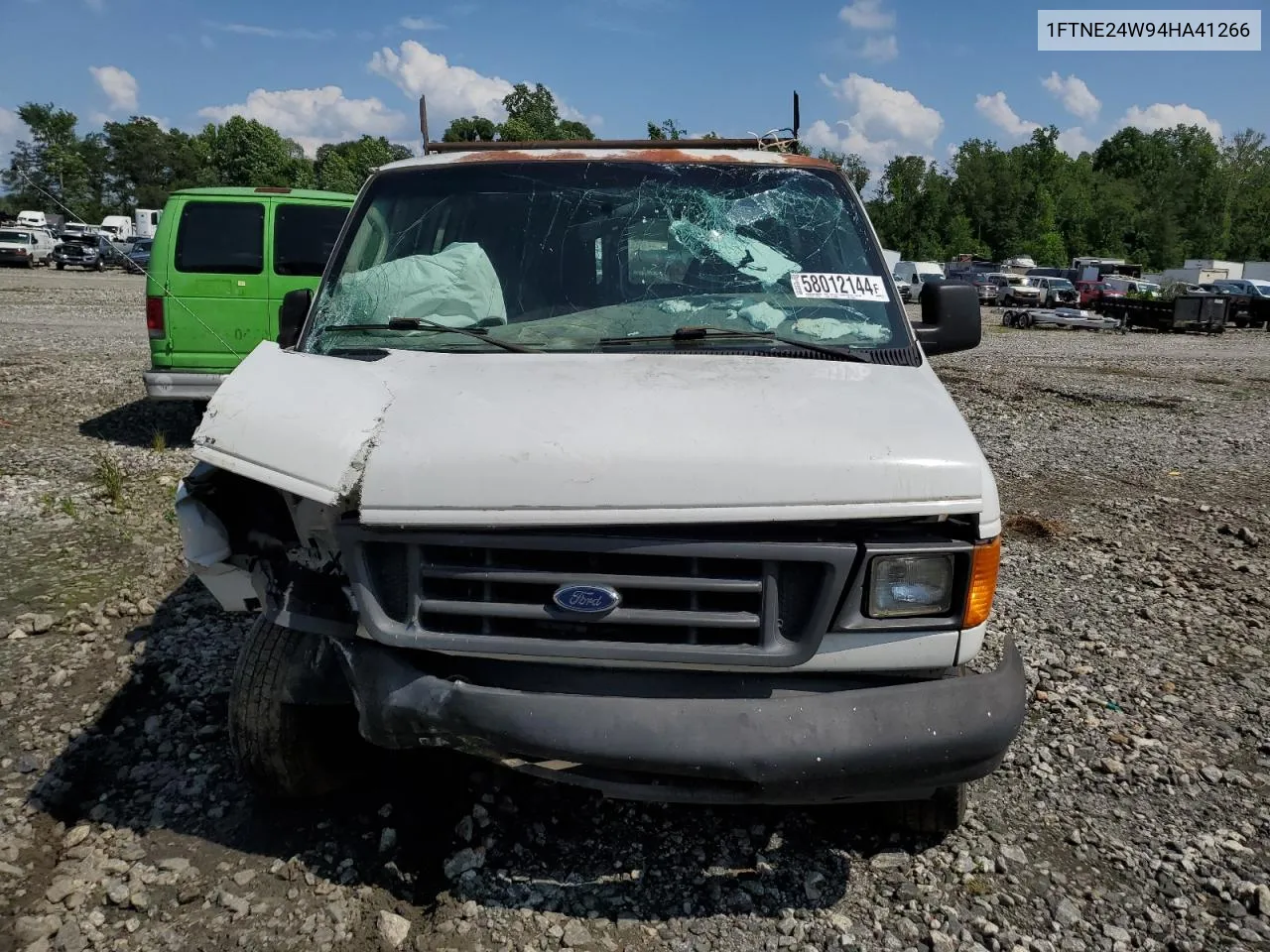 2004 Ford Econoline E250 Van VIN: 1FTNE24W94HA41266 Lot: 76888334