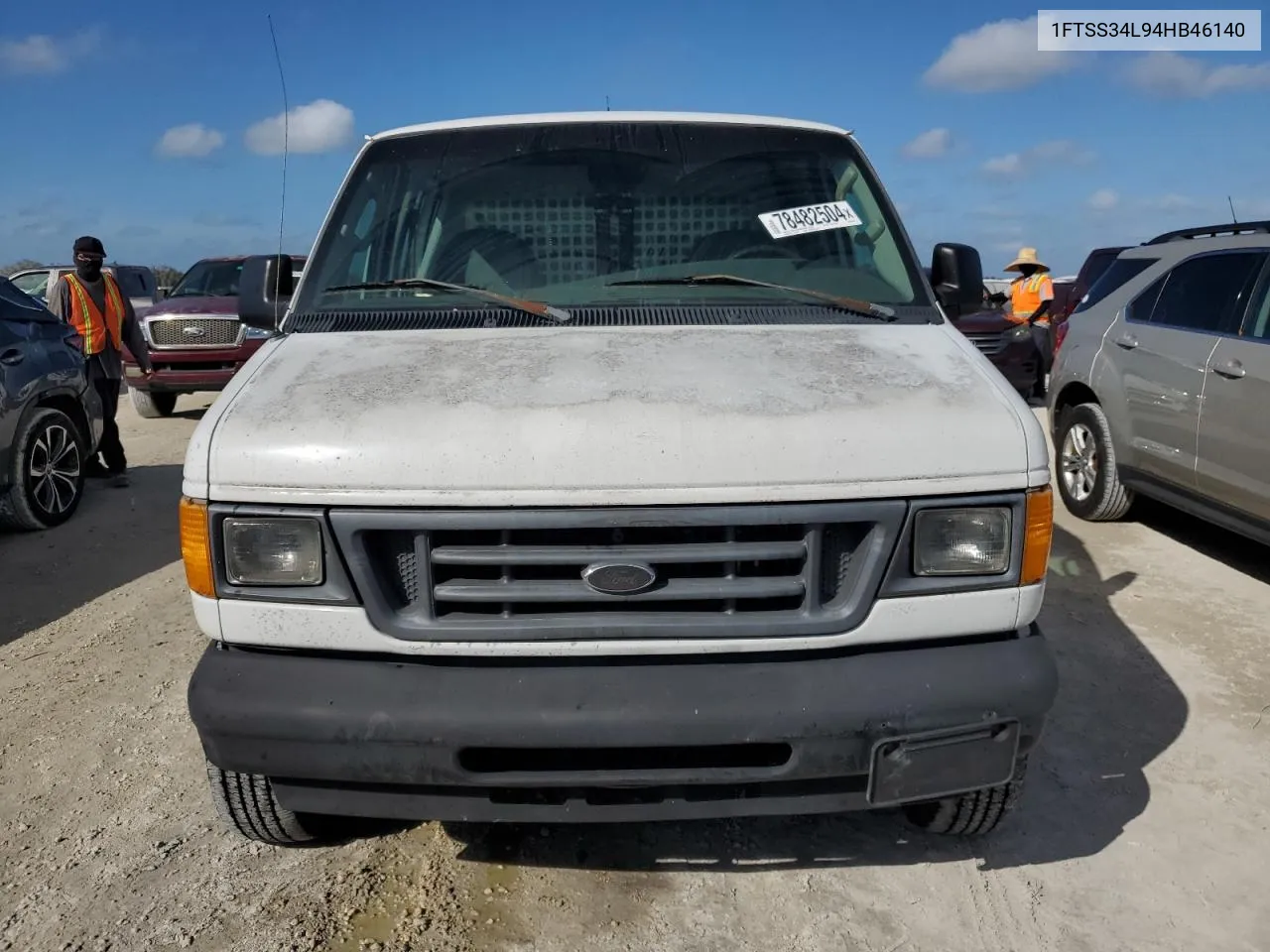 2004 Ford Econoline E350 Super Duty Van VIN: 1FTSS34L94HB46140 Lot: 78482504